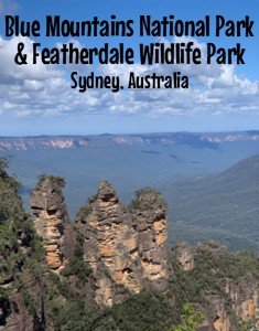 Blue Mountains National Park & Featherdale Wildlife Park, Sydney, Australia