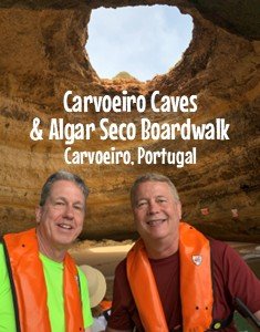 Carvoeiro Caves and Algar Seco Boardwalk, Carvoeiro, Portugal
