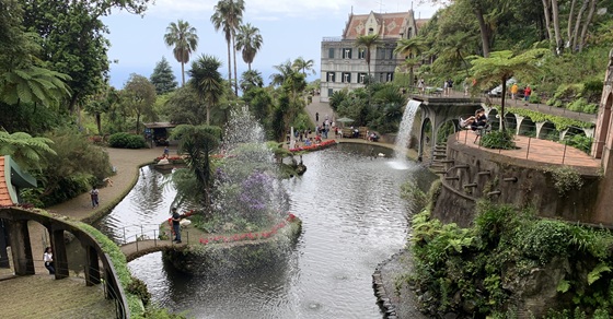 The Monte Palace Tropical Garden in Funchal, Madeira