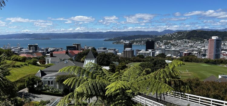 Waves and Well Wishes from “Windy Wellington”